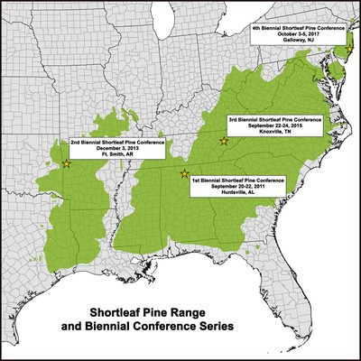 Shortleaf Conference Map