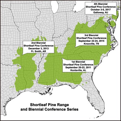 Shortleaf Conference Map