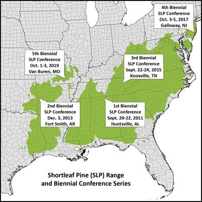 Shortleaf Conference Map